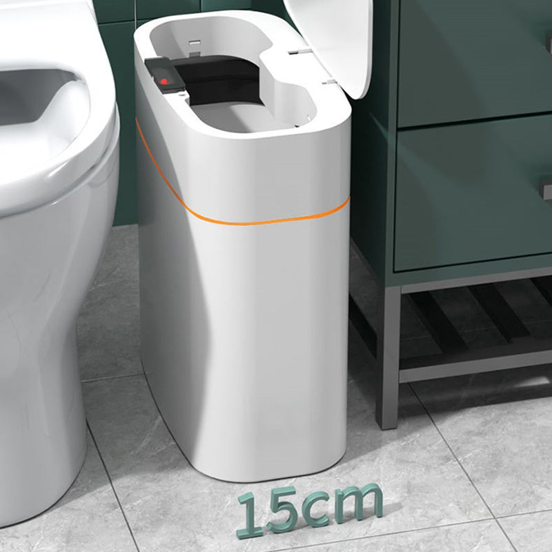 Smart Sensor Trash Can with Lid – Automatic Touchless Waste Bin for Kitchen & Bathroom