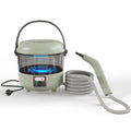 2500W Powerful Handheld Steam Cleaner with 6 Brush Heads - 45 Mins Runtime, 110V Multiuse Steamer for Deep Cleaning Upholstery,