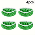 4 Green/white/gray Mop Cloths, Anti Mold and Easy To Clean, Highly Absorbent, Essential for Home Cleaning