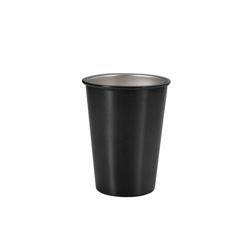350ml/500ml Stainless Steel Beer Cup Cold Water Drinks Wine Cup Metal Coffee Tumbler Tea Milk Mug for Camping Travel