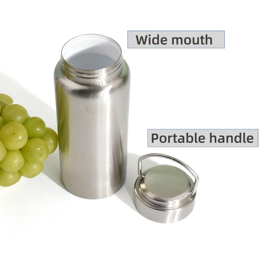 350-750ml Premium Ceramic Liner Tea Thermos Bottle Double Walled Stainless Steel Water Cup Vacuum Flask Travel Bottle
