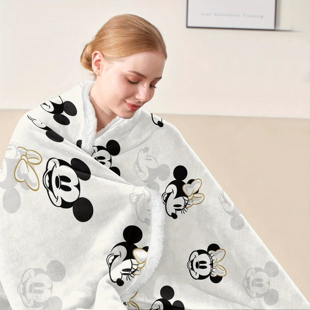 Kuromi Anime Blanket Kawaii Furry Blankets And Throws Blankets For Winter Custom Blanket Bed Blanket Microfiber Fabric Home