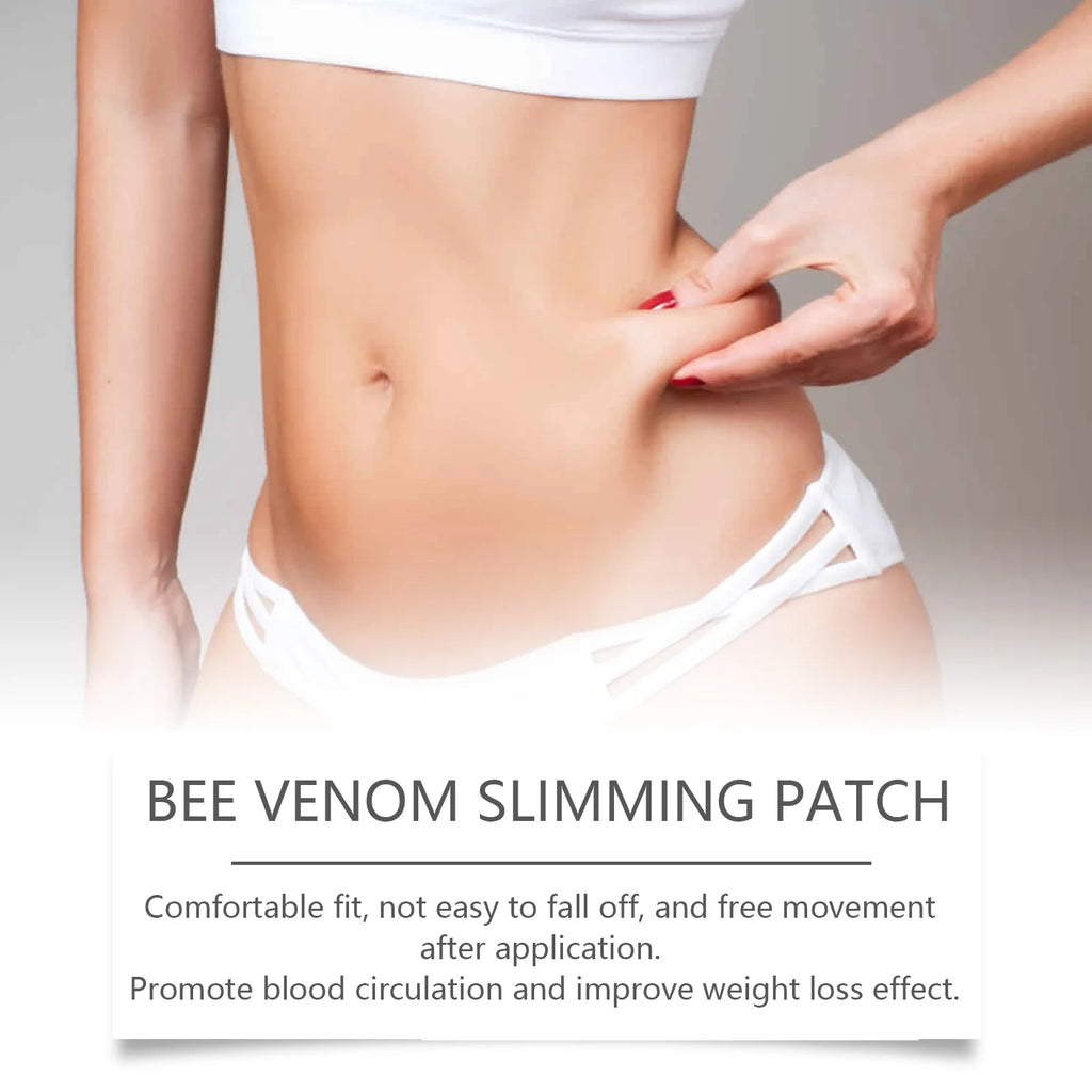 South Moon 10pcs Bee Venom Body Shaping Patch Belly Slimming Weight Loss Detox Abdominal Relieve Stress Muscle Tighten Patches