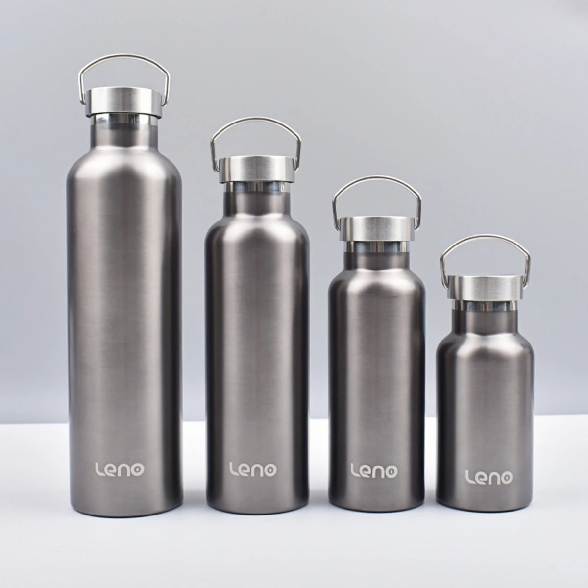 350-1000ml Stainless Steel Sport Water Bottle Large Capacity Double Wall Vacuum Insulated Tumbler Portable Thermos Bottle