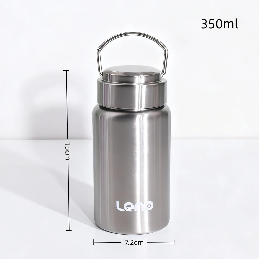350-750ml Premium Ceramic Liner Tea Thermos Bottle Double Walled Stainless Steel Water Cup Vacuum Flask Travel Bottle