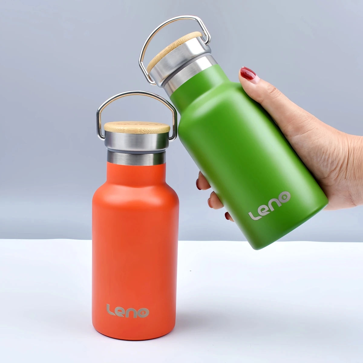 12oz/350ml Stainless Steel Sport Water Bottle Double Wall Vacuum Insulated Bottle Metal water Tumbler Portable Thermos Bottle