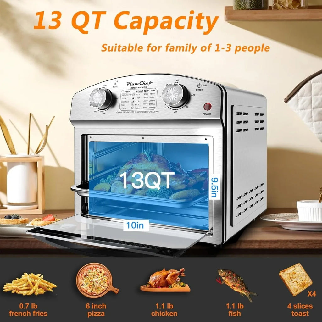 Plum Chef Air Fryer 13QT Multifunctional Convection Oven