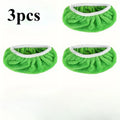 3 Pieces of Green/white/gray Mop Cloth, Highly Absorbent, Anti Mold and Antibacterial, Suitable for School Public Places