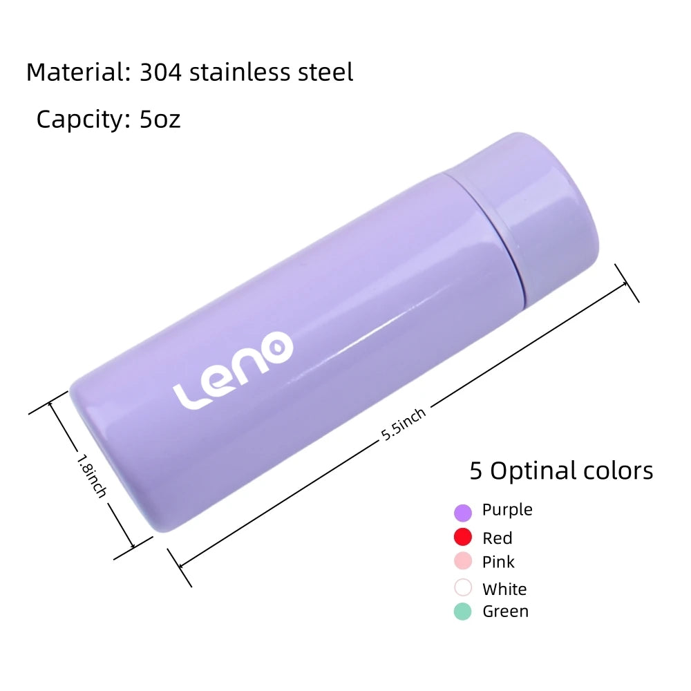 Mini Thermos Cup 120ml Pocket Cup Stainless Steel Thermal Coffee Mug Vacuum Flask Insulated Hot Water Bottle Kids Gift
