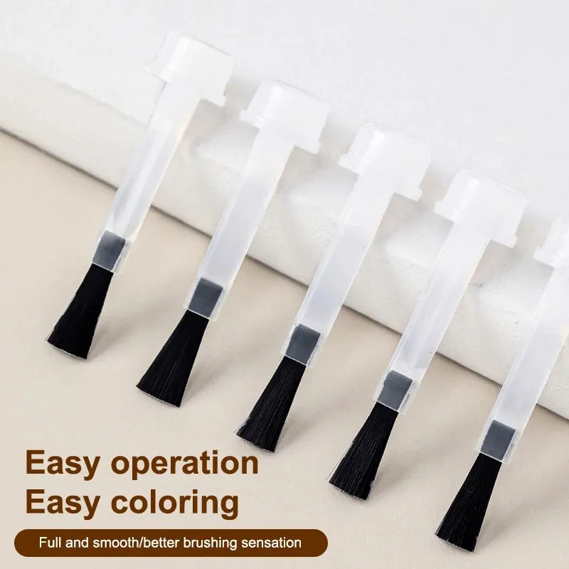 Nail Polish Brush 50 Pcs  With Double Head Pen Can Replacement Head Brush Nail Brush Liquid Applicators Manicure Tools