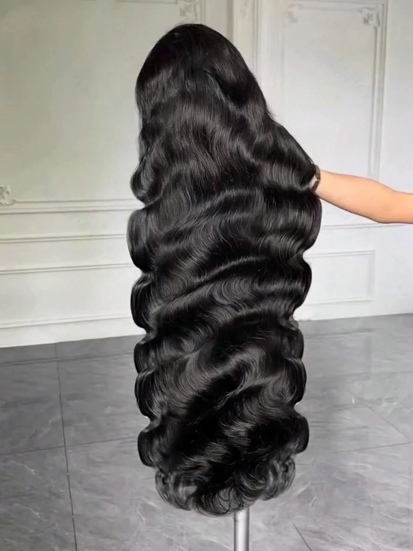 40Inch 200% Density 13x4 13x6 Body Wave Lace Front Wigs Human Hair Pre Plucked Human Hair Wigs For Women