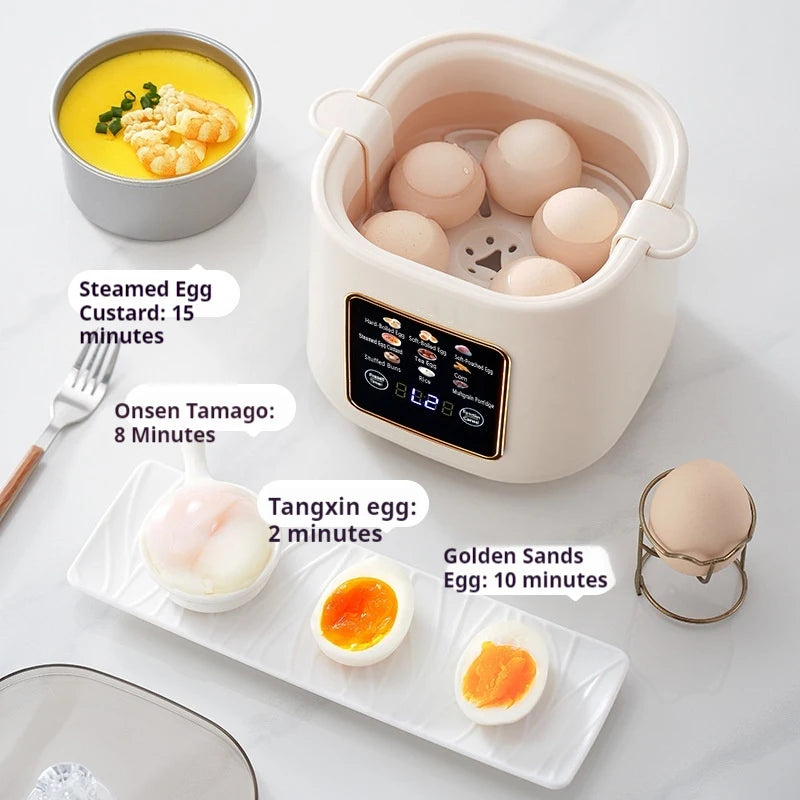 Egg Boiler, 2-layer 9 Functions 24-hour Timer