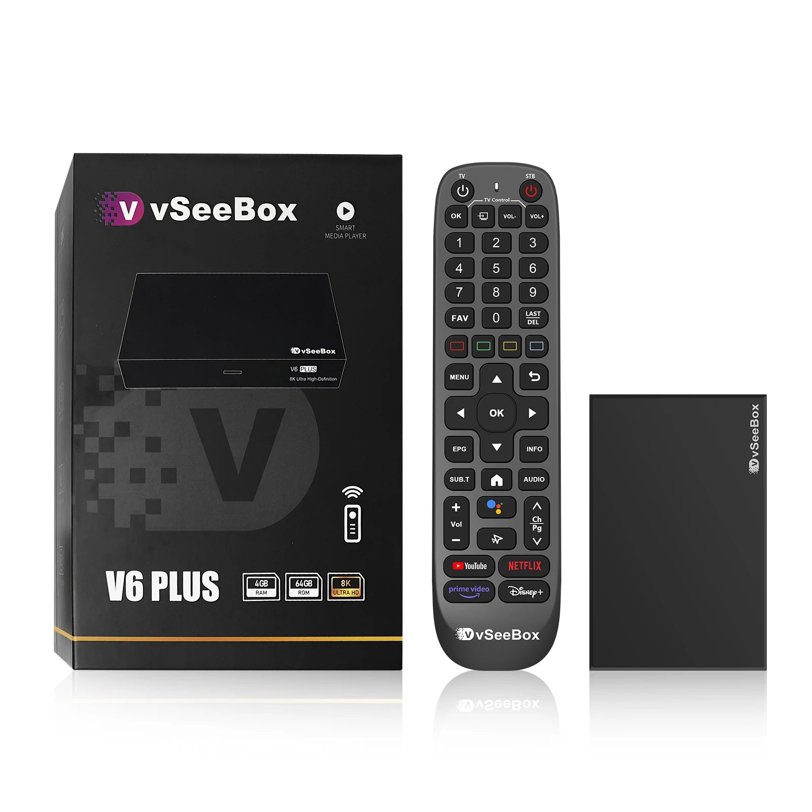 Best selling buy 3 get 2 free vSeeBox V6 Plus