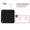 1 Piece Black Door Closer, Easy To Install Without Drilling, Suitable for Automatic Rebound in Offices, Bathrooms, and Bedrooms