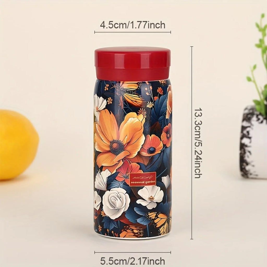 200ML Small Portable 304Stainless Steel Travel Drink Water Bottle Mini Thermos Bottle Thermoses Coffee Vacuum Flasks Cup