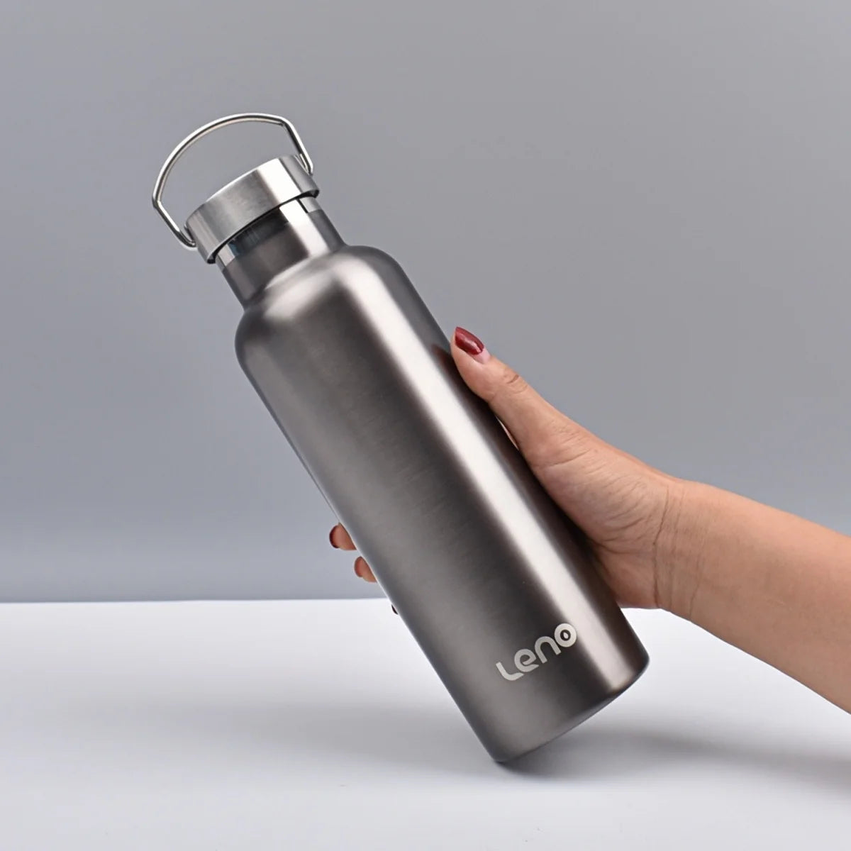 350-1000ml Stainless Steel Sport Water Bottle Large Capacity Double Wall Vacuum Insulated Tumbler Portable Thermos Bottle
