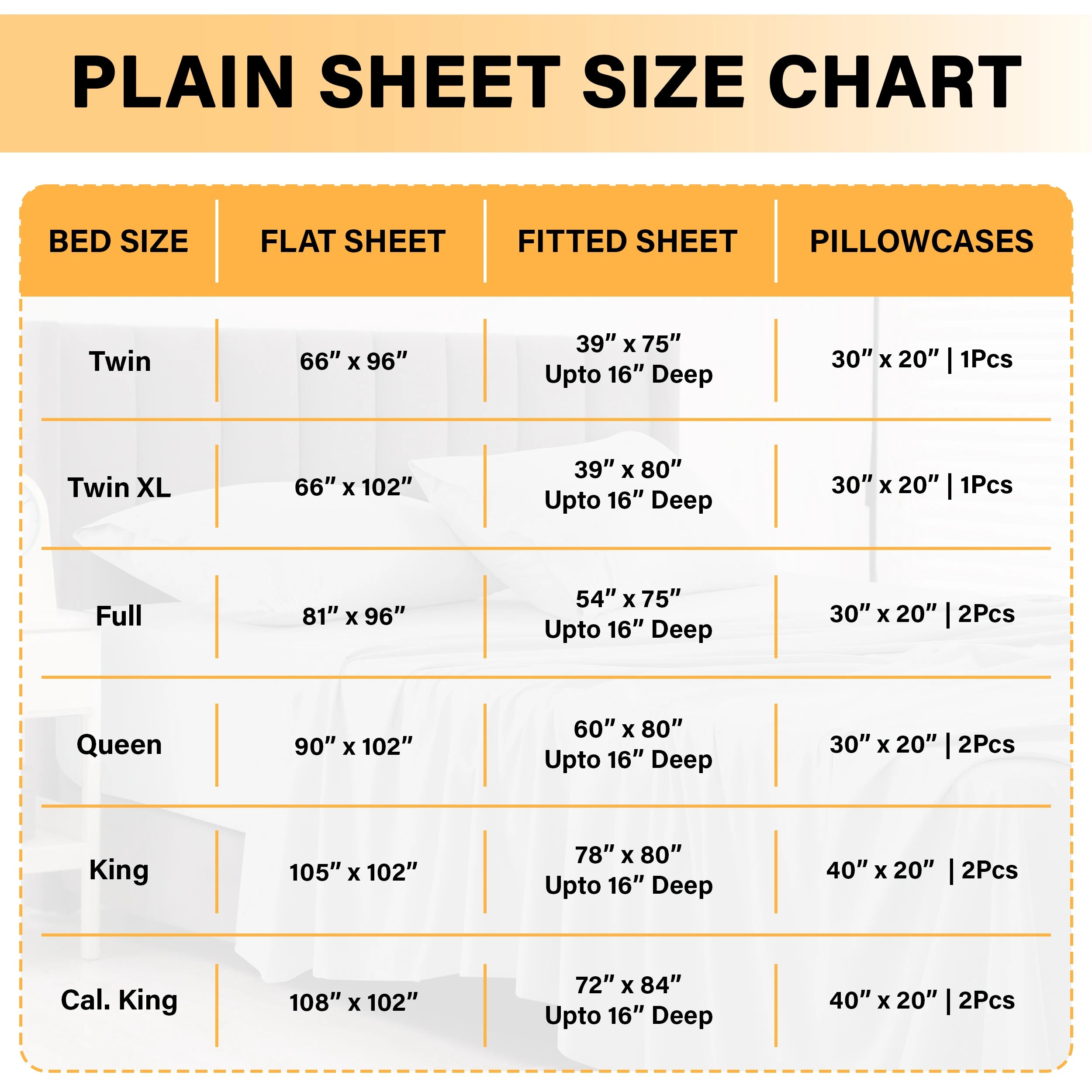 Lux Décor 6Pc Solid Sheet Set – Brushed Microfiber, 16" Deep Pockets, with Embroidered & Plain Pillowcases