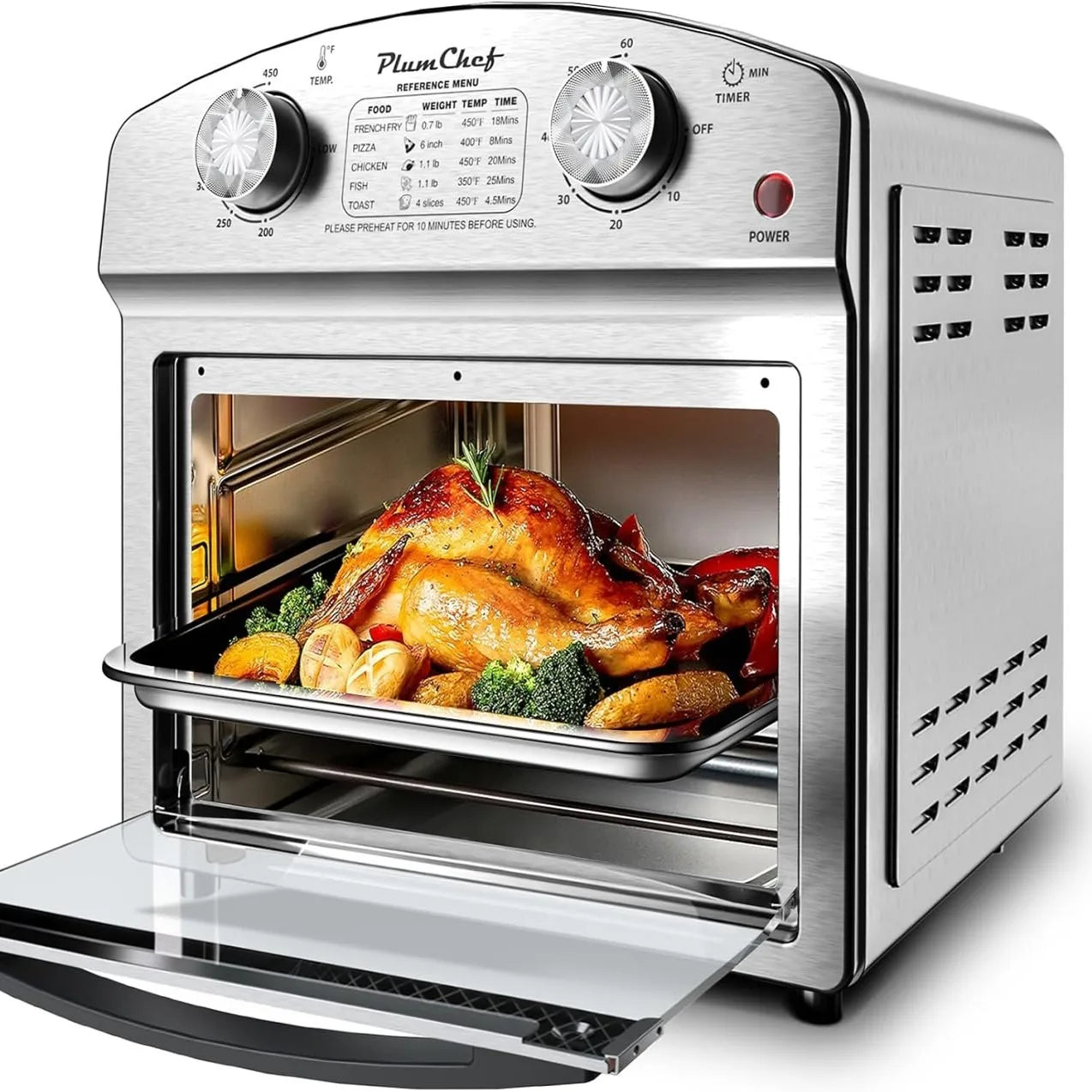Plum Chef Air Fryer 13QT Multifunctional Convection Oven