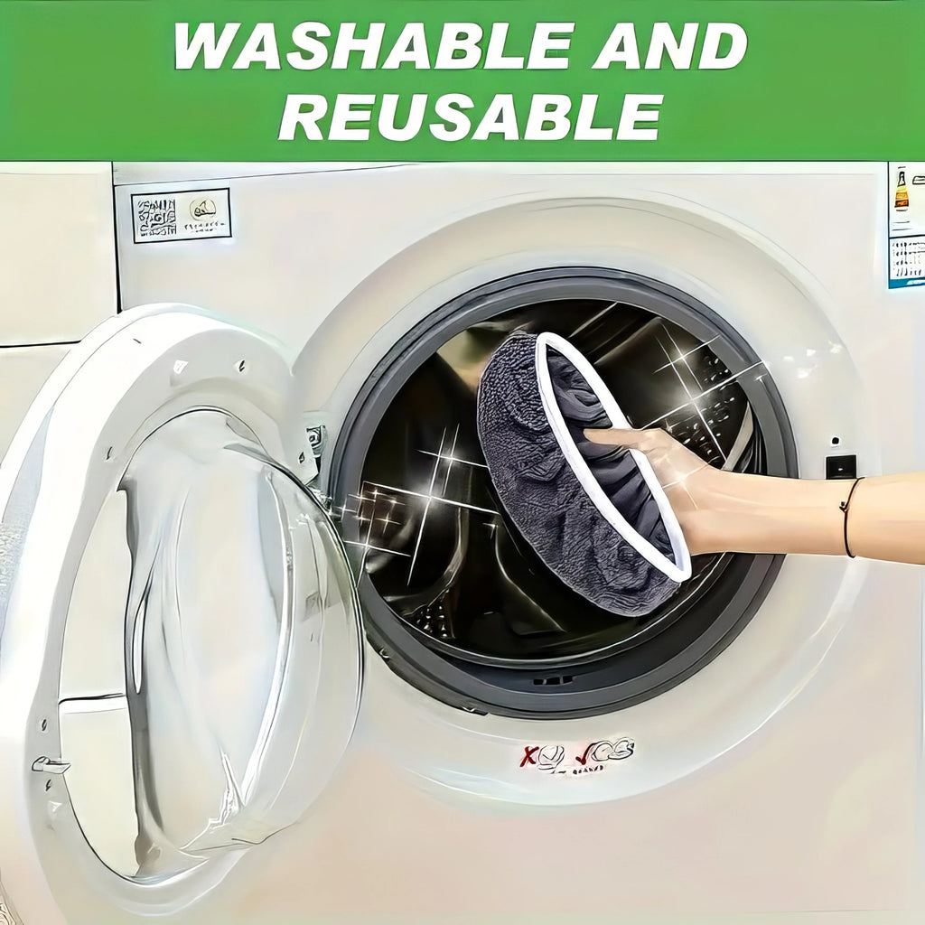 3 Pieces of Green/white/gray Mop Cloth, Highly Absorbent, Anti Mold and Antibacterial, Suitable for School Public Places