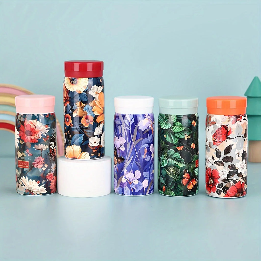 200ML Small Portable 304Stainless Steel Travel Drink Water Bottle Mini Thermos Bottle Thermoses Coffee Vacuum Flasks Cup