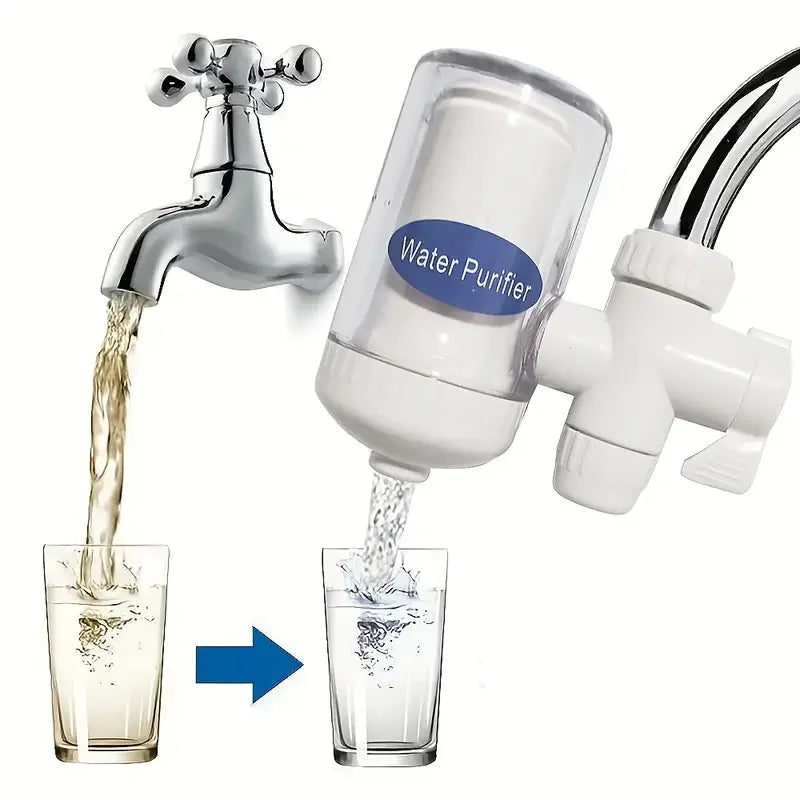 Kitchen Faucet 5-level Filter Household Water Purifier Can Be Repeatedly Cleaned And Replaced Filter Element Faucet Purifier