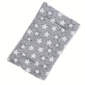 Dog Sleeping Mat Pet Bed Cat Bed Soft Hair Thickened Blanket Pad Fleece Home Washable Warm Bear Pattern Blanket Pet Supplies
