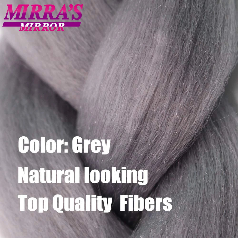 41 Inch Long Jumbo Braiding Hair Purple Synthetic Braids Hair Extensions Pink Blue Ombre Hair For Box Braid Support Wholesale
