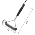 Barbecue Grill Cleaning Brush Stainless Steel Wire Bristles BBQ Brush Non-stick Cleaning Brush Kitchen Barbecue Accessories