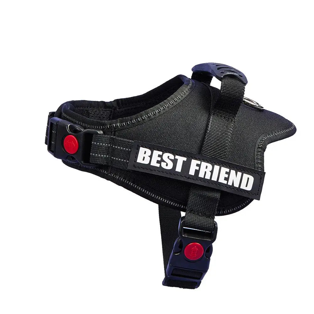 Outdoor Walking Training Supplies Vest Harness for Dogs, Adjustable, No Pull, Safety Dog Collar, Small, Medium and Large Dogs
