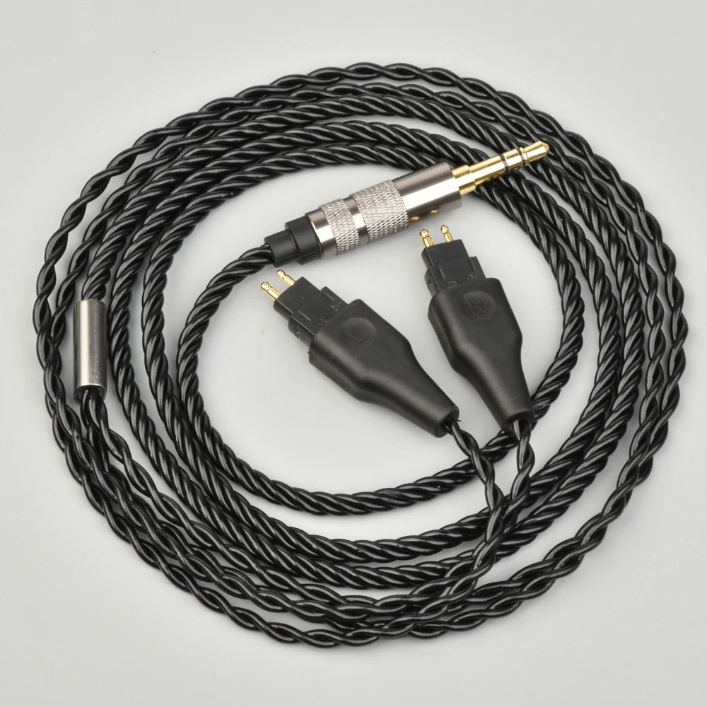 For Sennheiser HD600 HD525 HD545 HD565 HD580 HD650 HD414 HD650 HD25 Headphones Upgrade Cable Replacement Audio2.5/3.5/4.4mm