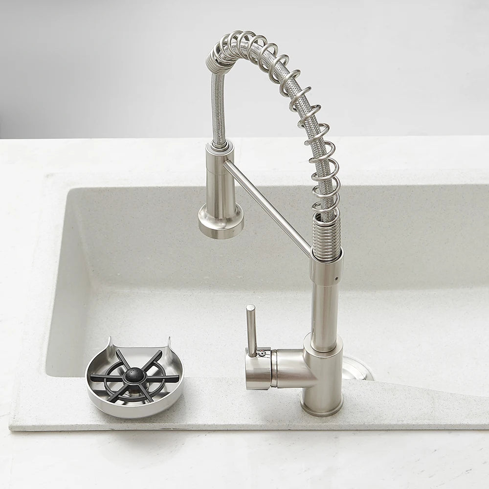 G1/2 Faucet Glass Rinser For Home Sink Automatic Cup Scourer Washer Bar Coffee Pitcher Wash Cups  Tool Household kitchen