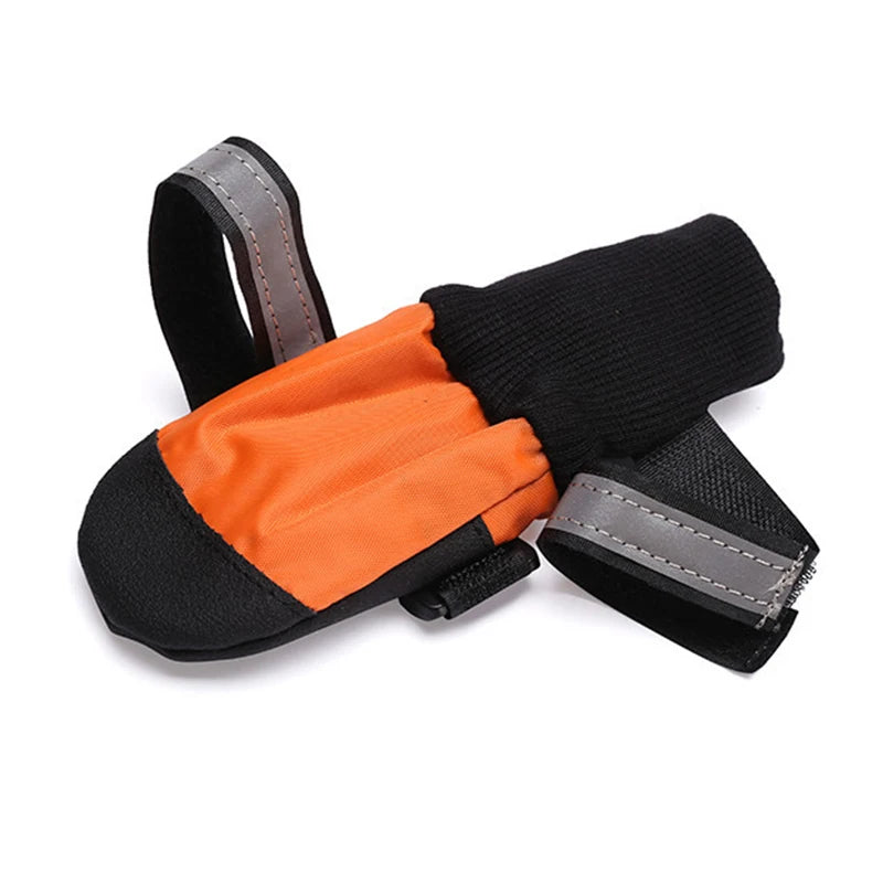 Waterproof Anti Slip Medium Big Dog High Shoes for Large Dogs Camouflage Reflective Pet Snow Boots Greyhound Bulldog Accessories
