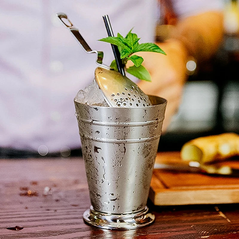 Hammered Copper Plated Stainless Steel Moscow Mule Copper Mug Drum-Type Beer Cup Water Glass Drinkware