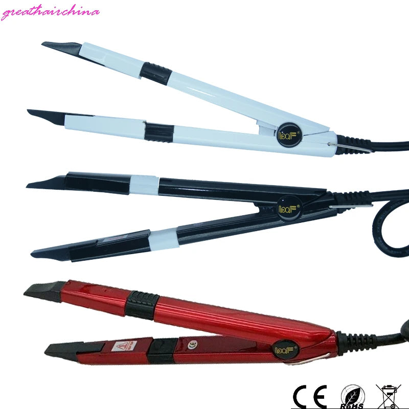 1 Pieces Newest Fashion Professional Mini LED Temp Control Hair Extension Iron Heat Keratin Fusion Connector Tools Hairdress