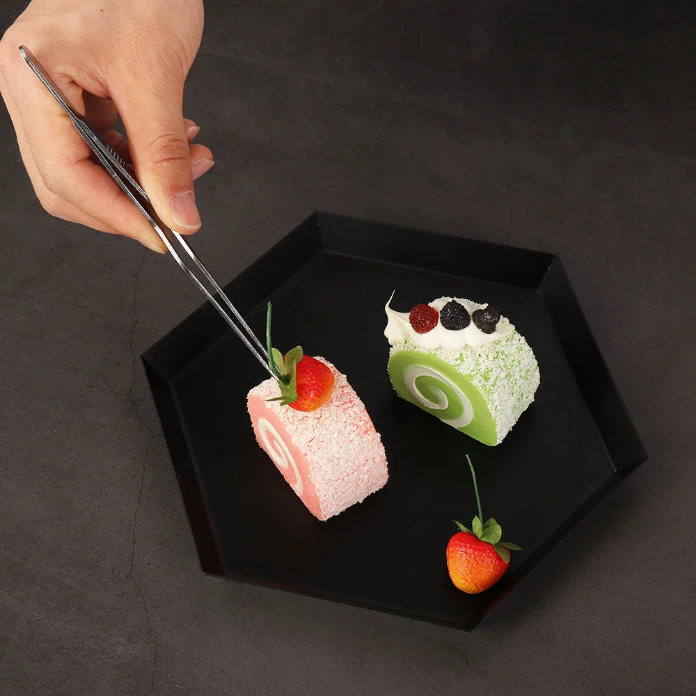 Kitchen Tongs Kitchen Utensils BBQ Tweezer Food Clip  Stainless Steel Kitchen Chief Tongs Picnic Barbecue Cooking Seafood Tool