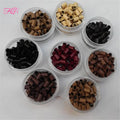 Micro Flared Rings 500s Locks Bead Copper Micro Tubes Links Rings Beads For Stick Tip hair 4.0x3.6x6.0mm Copper Micro Ring