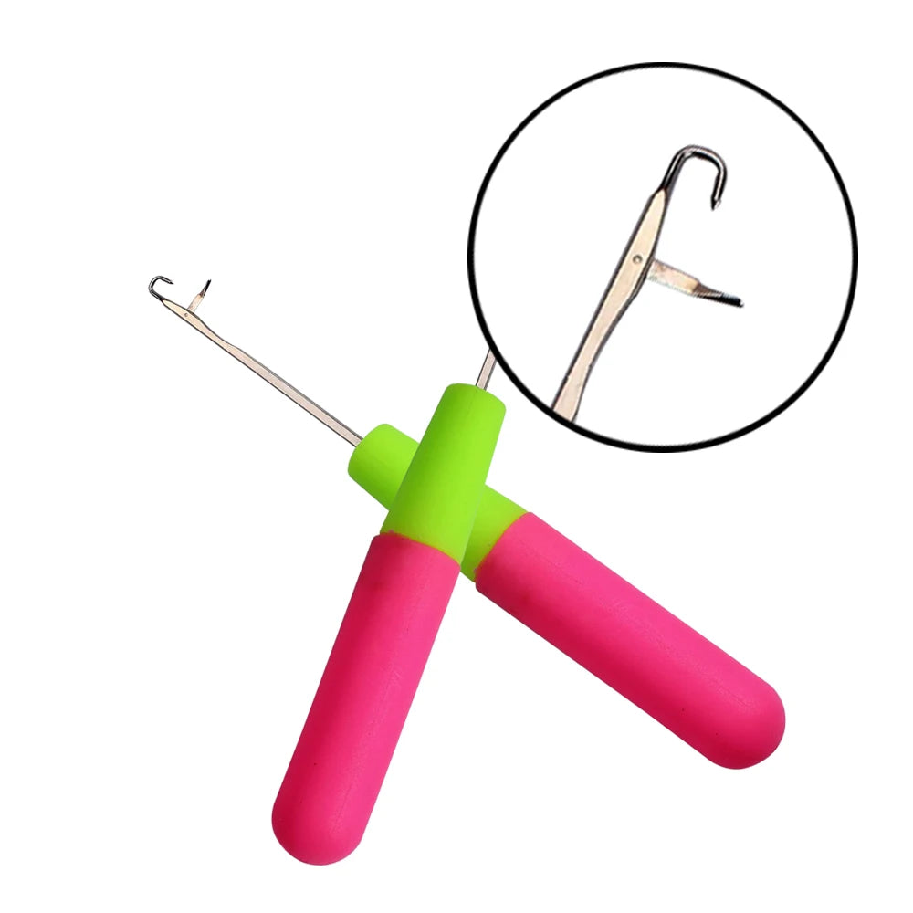 Latch Crochet Hook Needle Plastic Knitt For Making Jumbo Braiding Dreadlock Hair Tools Weaving Dreadlock Extension
