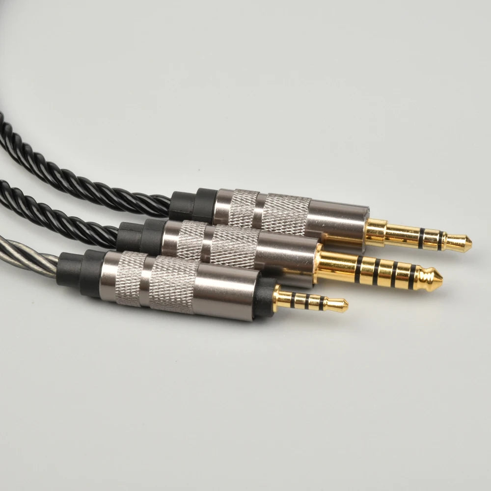 For Sennheiser HD600 HD525 HD545 HD565 HD580 HD650 HD414 HD650 HD25 Headphones Upgrade Cable Replacement Audio2.5/3.5/4.4mm