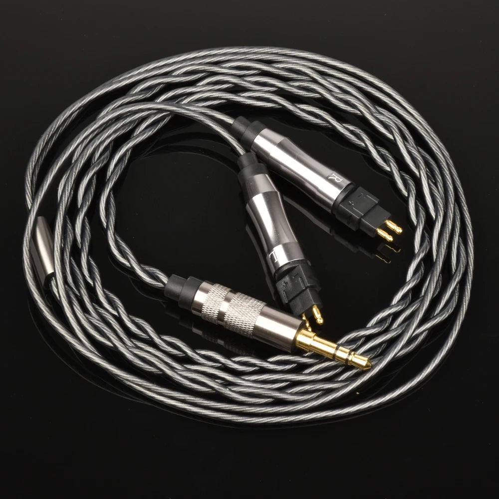 For Sennheiser HD600 HD525 HD545 HD565 HD580 HD650 HD414 HD650 HD25 Headphones Upgrade Cable Replacement Audio2.5/3.5/4.4mm