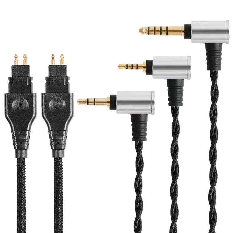 For Sennheiser HD600 HD525 HD545 HD565 HD580 HD650 HD414 HD650 HD25 Headphones Upgrade Cable Replacement Audio2.5/3.5/4.4mm