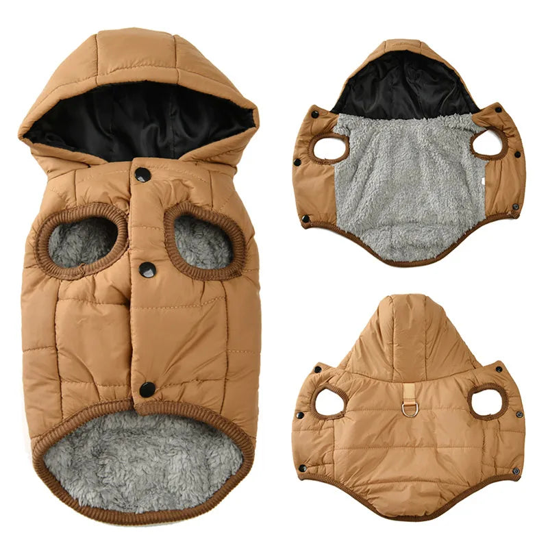 New Pet Dog Clothes Jacket Autumn And Winter Dog Jacket Jacket Thickened Warm Jacket Pet Thick Cozy Dachshund Parka Costume