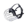Stainless Steel Dog Muzzle Anti-Biting Breathable Pet Mouth Mask Adjustable Protection Cover Dog Muzzle Accessories Pet Supplies