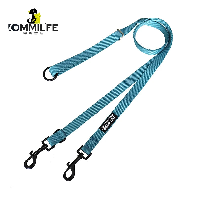 Multifunctional Double Heads Dog Leash For Small Medium Large Dogs Twin Lead Dog Leash Per Leash For Walking 2 Two Dogs