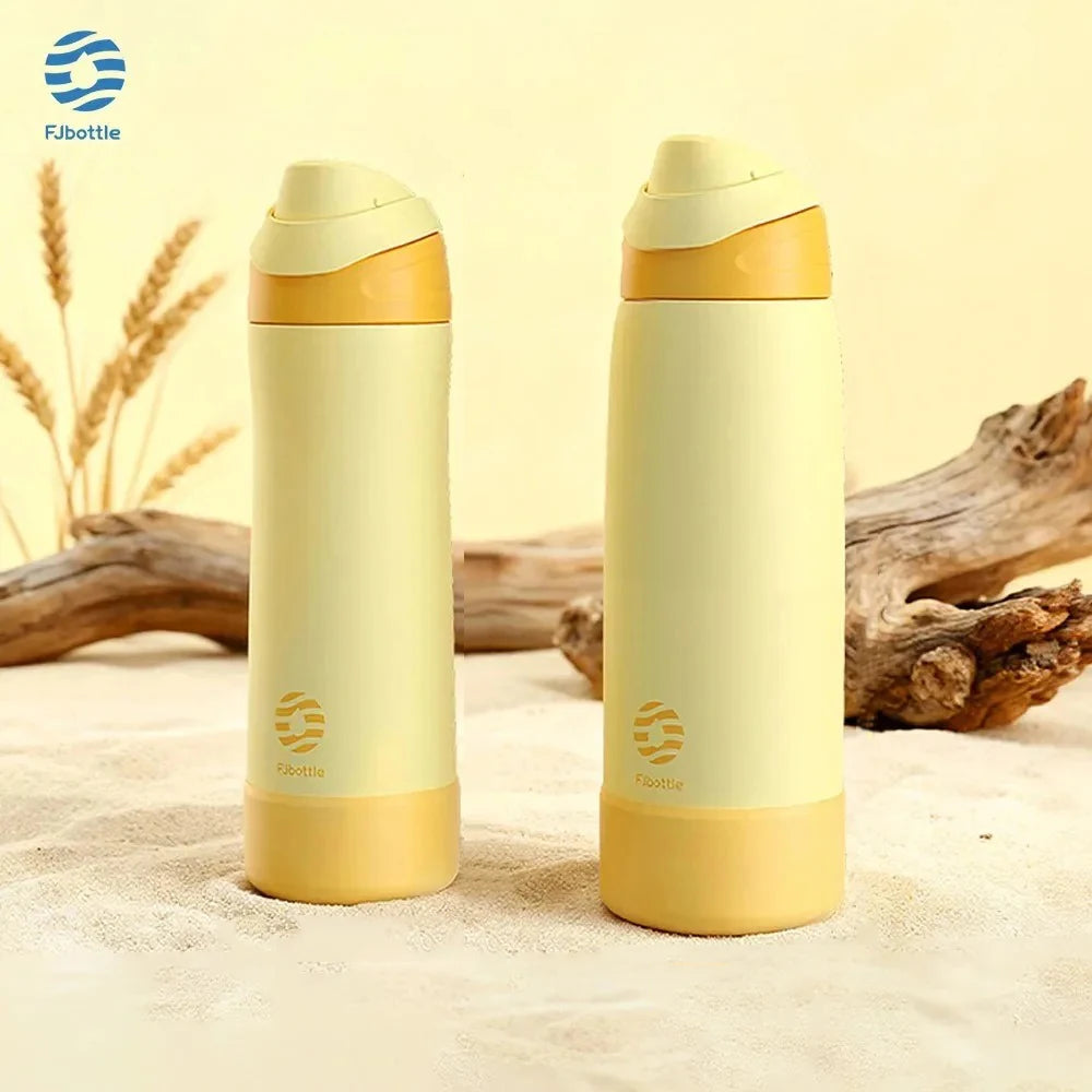 Fjbottle 750/1000ML Vacuum Flask Stainless Steel Thermos Botttle Portable Sports Water Bottle Outdoor Travel Car Mug Keep Cold