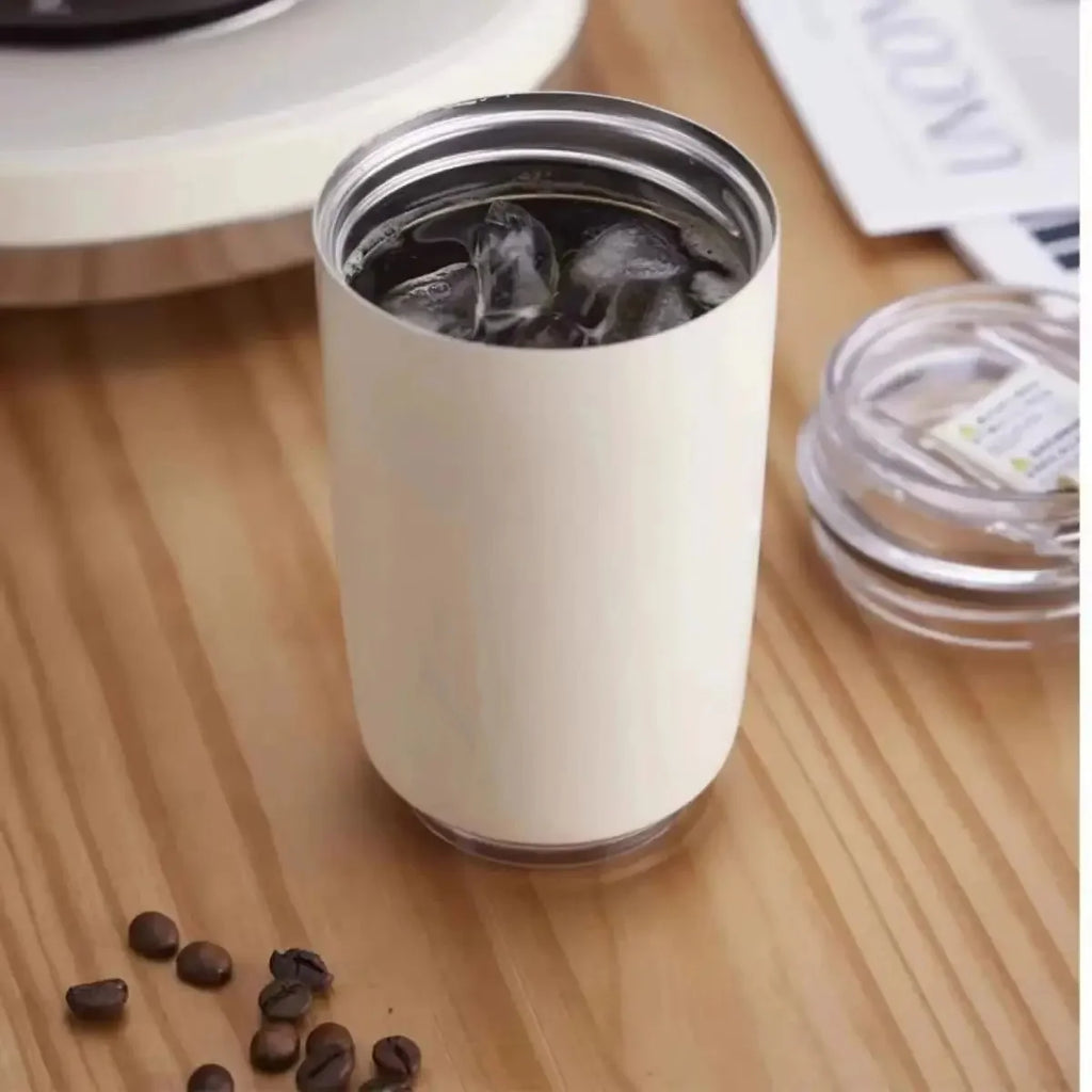 240ml Beverage Cup Travel Portable Drinking Cup Stainless Steel Vacuum Leak proof Coffee Hot & Cold Insulated Mug wholesale