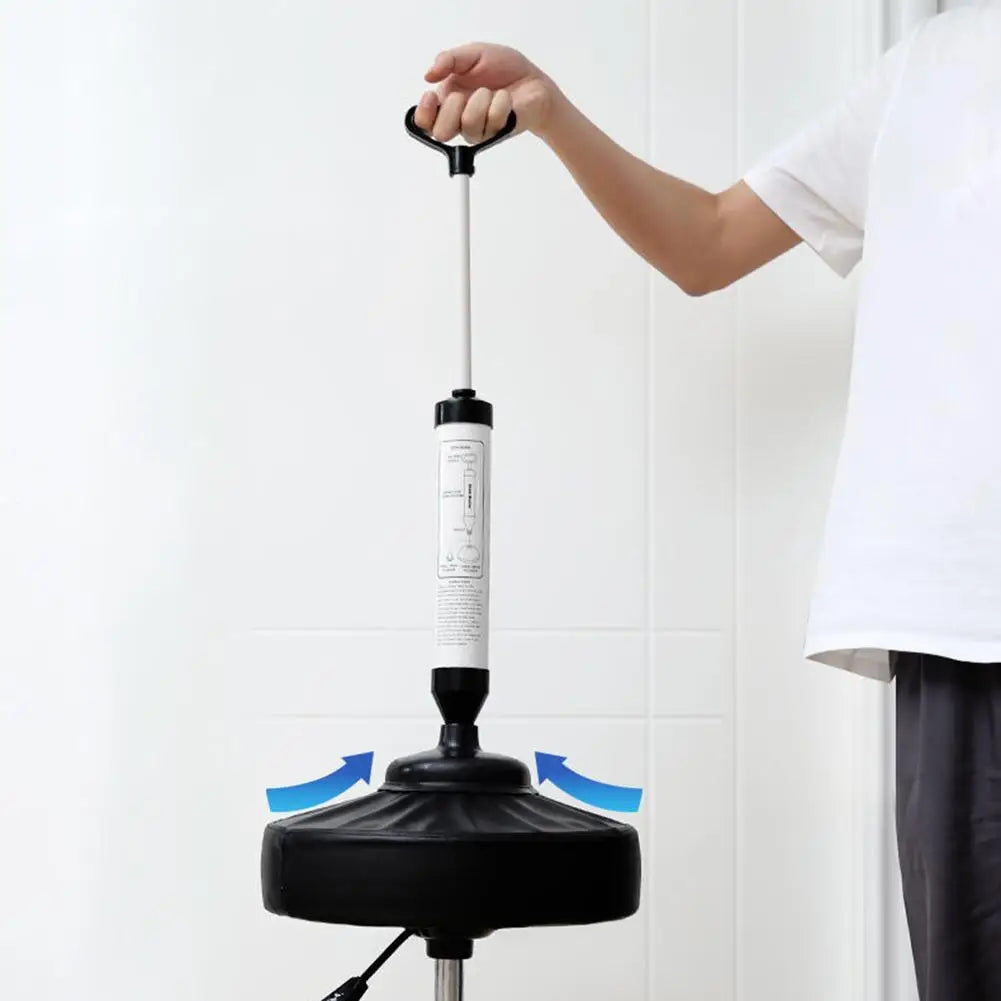 Drain Plunger with 2 Type Suction Cups Toilet Air Plunger Toilet Plunger Tool Pump Toilet Plunger for Toilet Bathtub Sink
