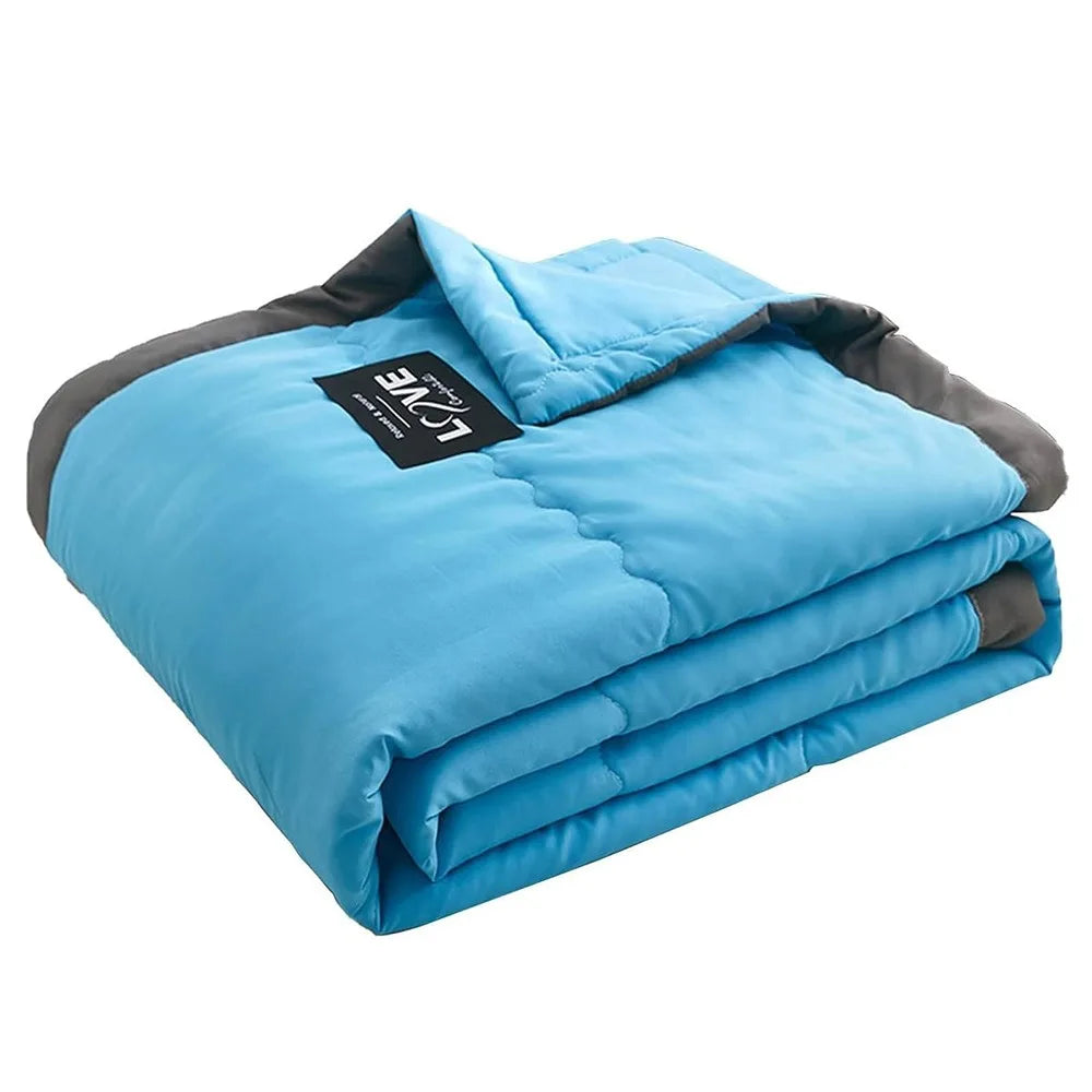 New Double Sided Cooling Blanket Cold Effect Skin-Friendly Conditioning Quilt Spring Summer Breathable Cooler Quilt