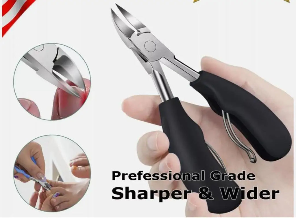 Professional Thick Nail Dead Skin Dirt Remover Super Sharp Curved Blade Nail Tools Toe Nail Clippers Cutter Ingrown Toenail Tool