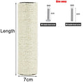 Cat Scratching Post for Cat Tree Tower DIY Cat Climbing Frame Replacement Post Sisal Rope Entangle Kitten Toy Scratch Furniture