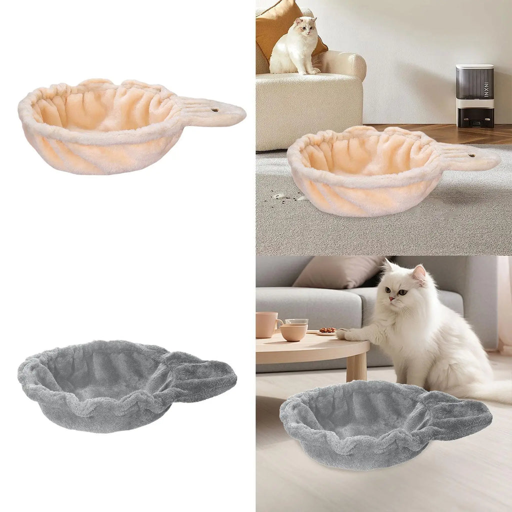 Cat Tree Hammock for Pet Cat Tree Accessories Basket for Kitten Indoors Cats
